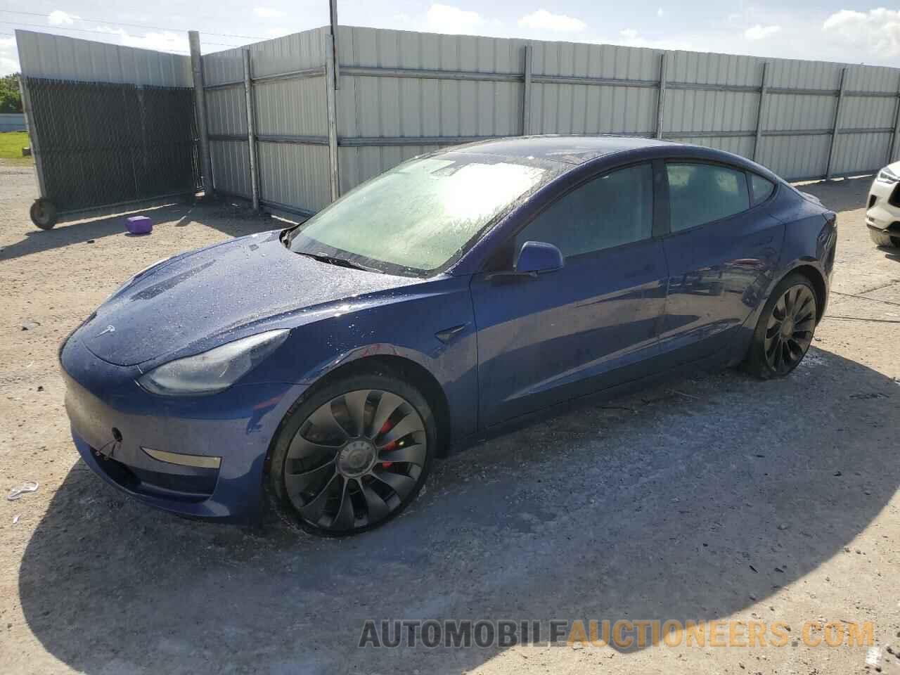 5YJ3E1EC2NF239419 TESLA MODEL 3 2022