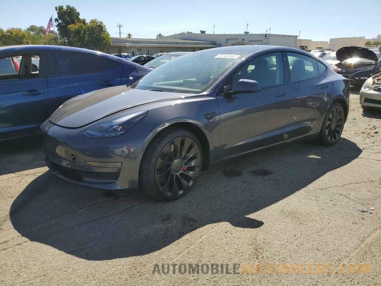 5YJ3E1EC2NF266331 TESLA MODEL 3 2022