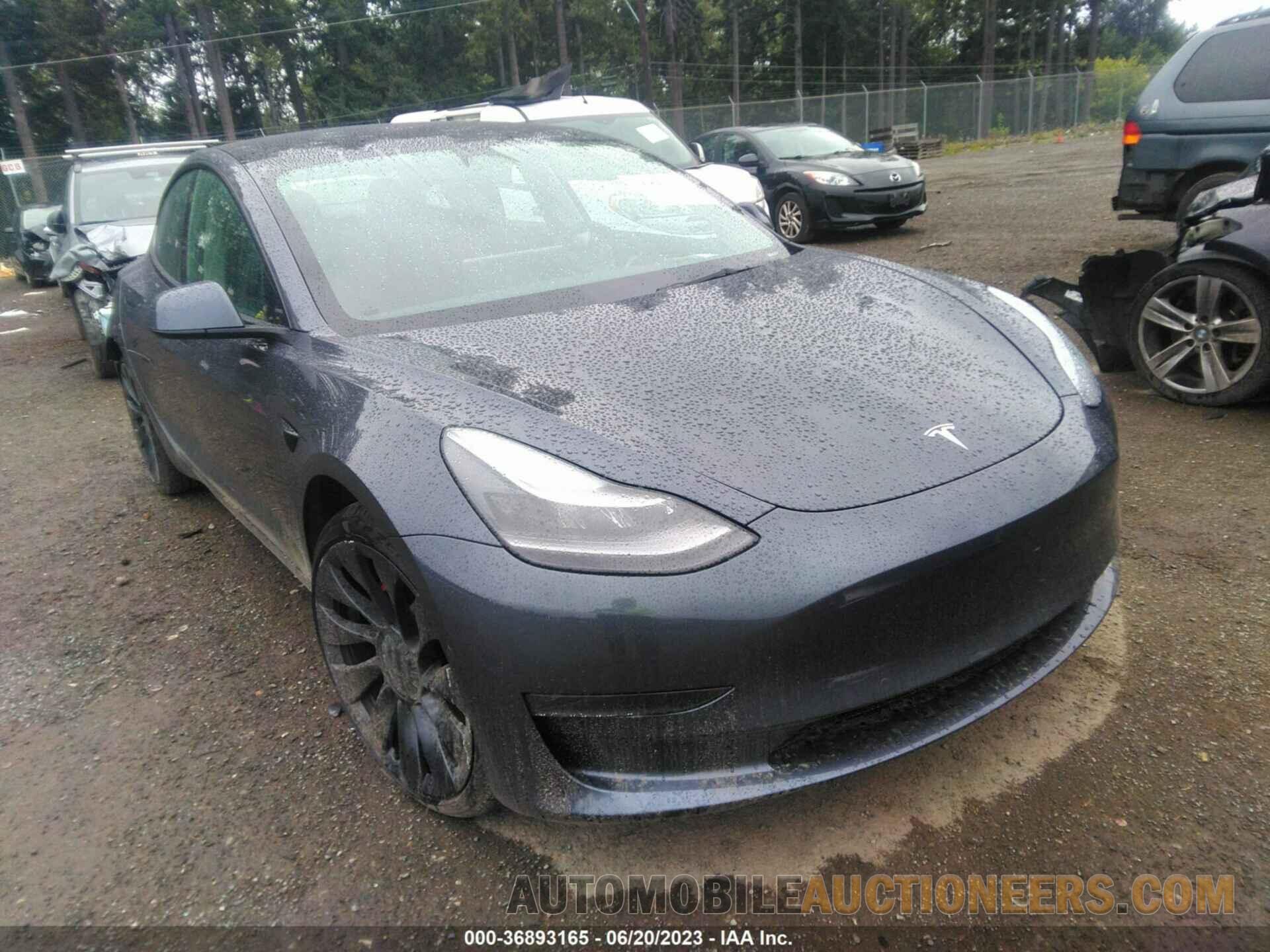 5YJ3E1EC2NF269746 TESLA MODEL 3 2022