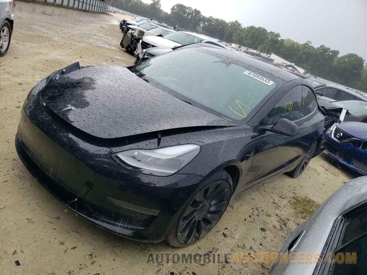 5YJ3E1EC2NF311686 TESLA MODEL 3 2022