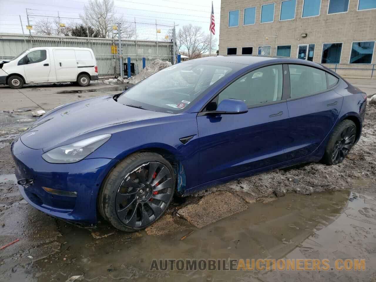 5YJ3E1EC2NF347782 TESLA MODEL 3 2022