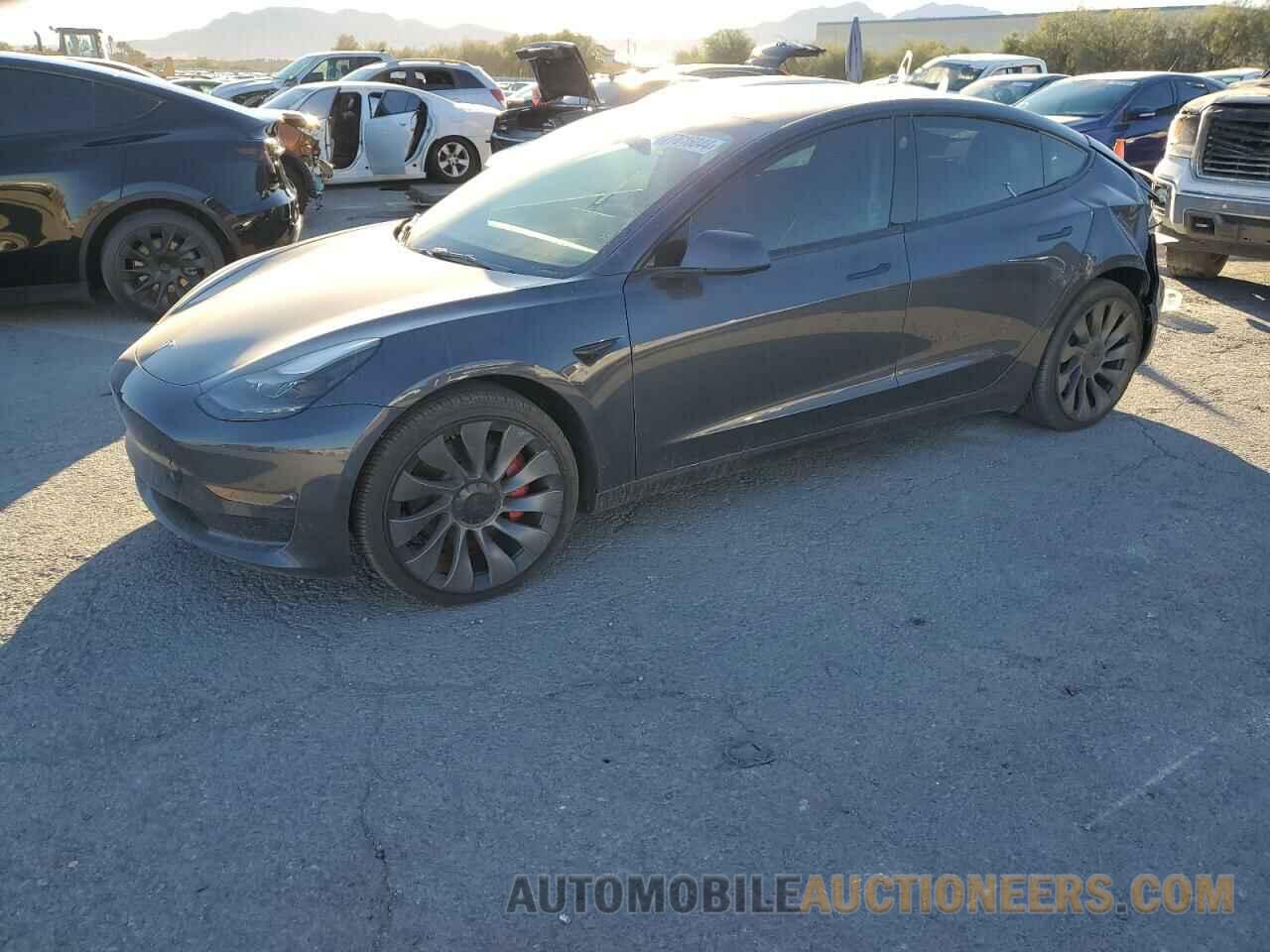 5YJ3E1EC2NF356840 TESLA MODEL 3 2022