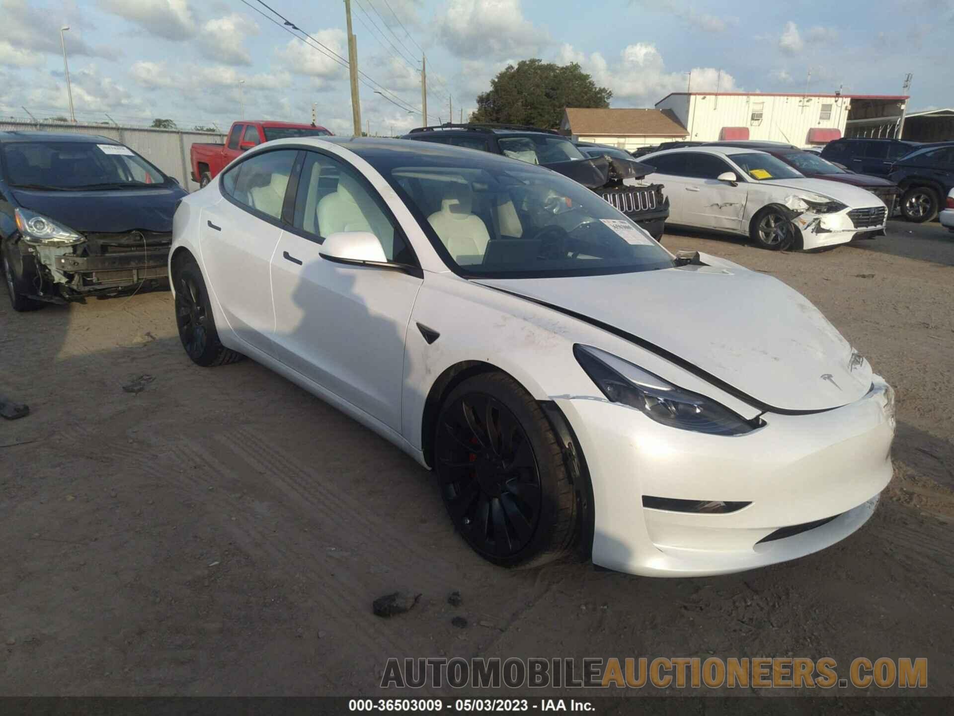 5YJ3E1EC2PF406753 TESLA MODEL 3 2023