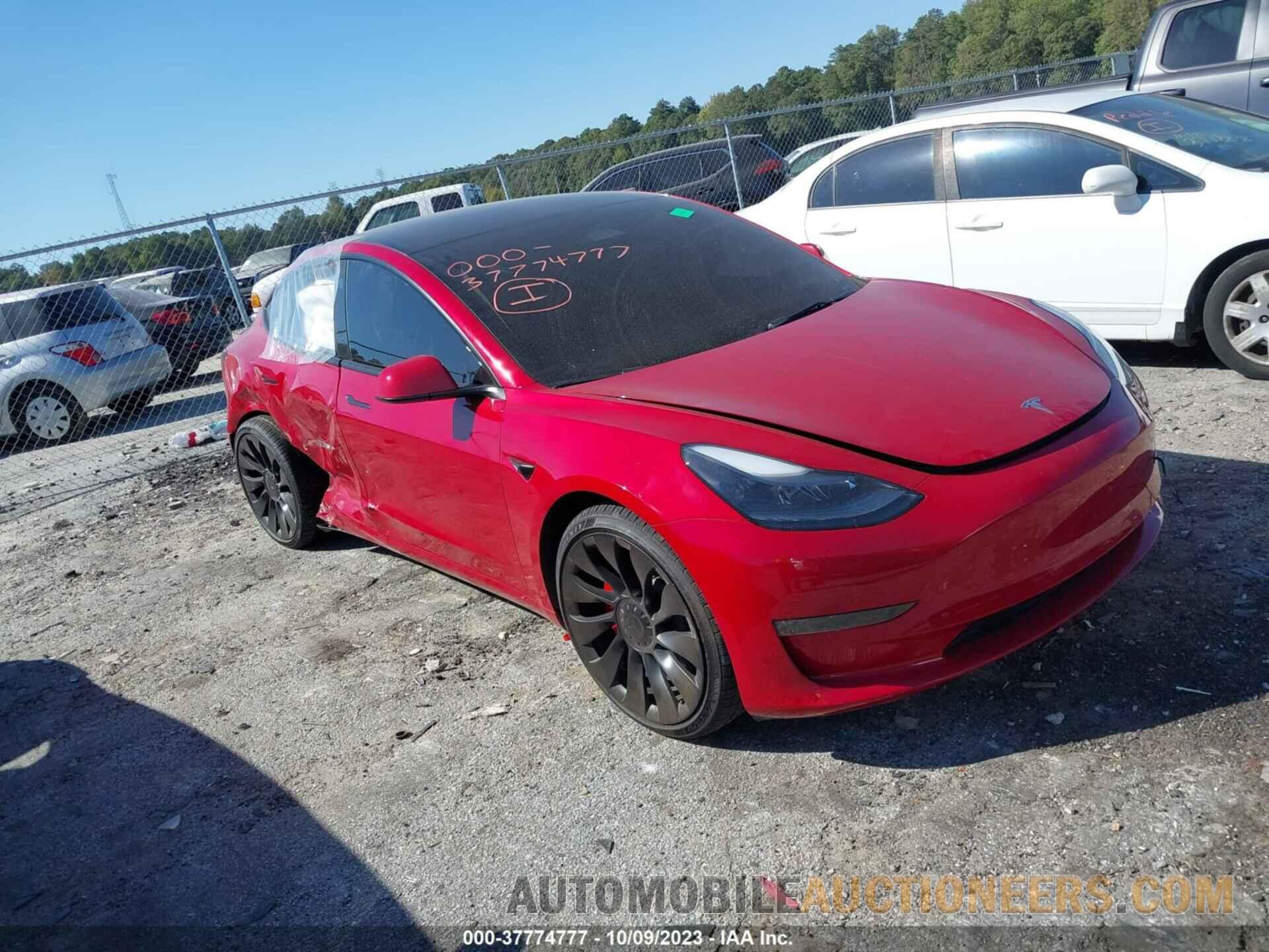 5YJ3E1EC2PF421012 TESLA MODEL 3 2023