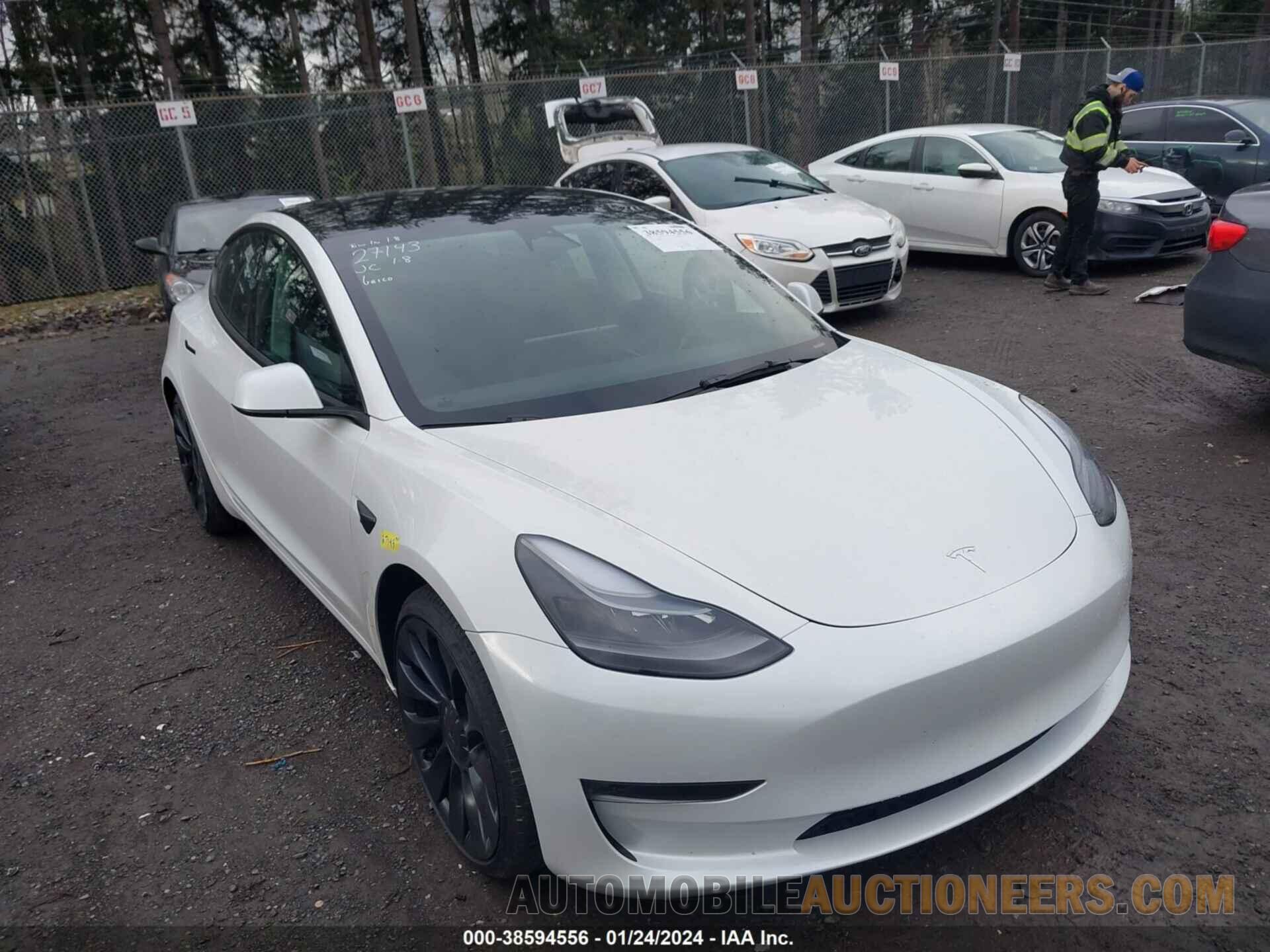 5YJ3E1EC2PF433094 TESLA MODEL 3 2023