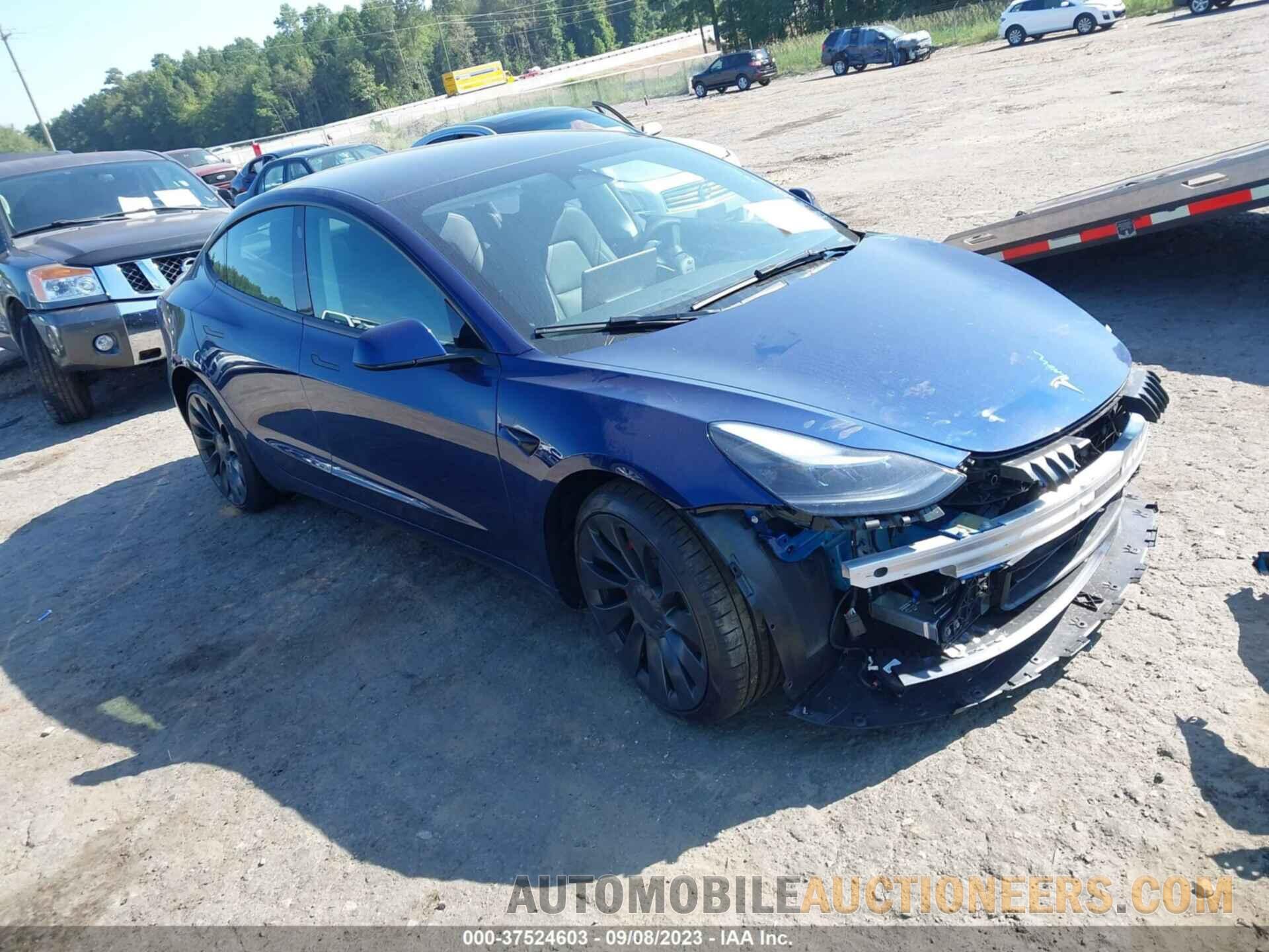 5YJ3E1EC2PF591144 TESLA MODEL 3 2023