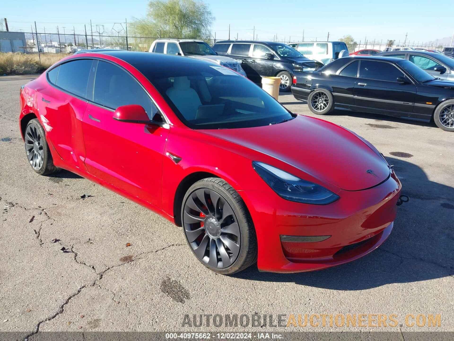 5YJ3E1EC2PF688702 TESLA MODEL 3 2023