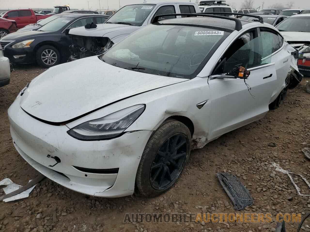 5YJ3E1EC3LF602596 TESLA MODEL 3 2020