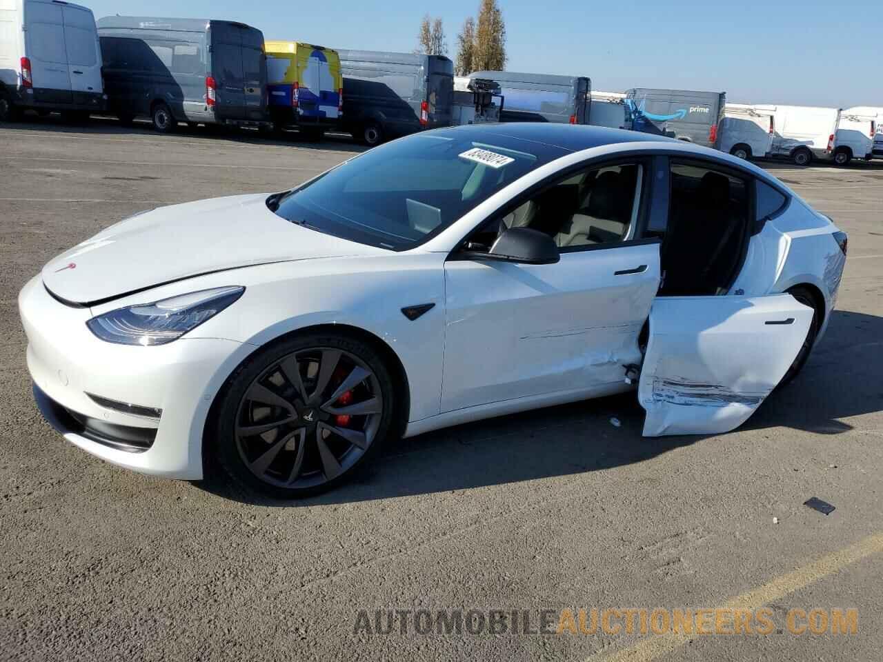 5YJ3E1EC3LF714184 TESLA MODEL 3 2020