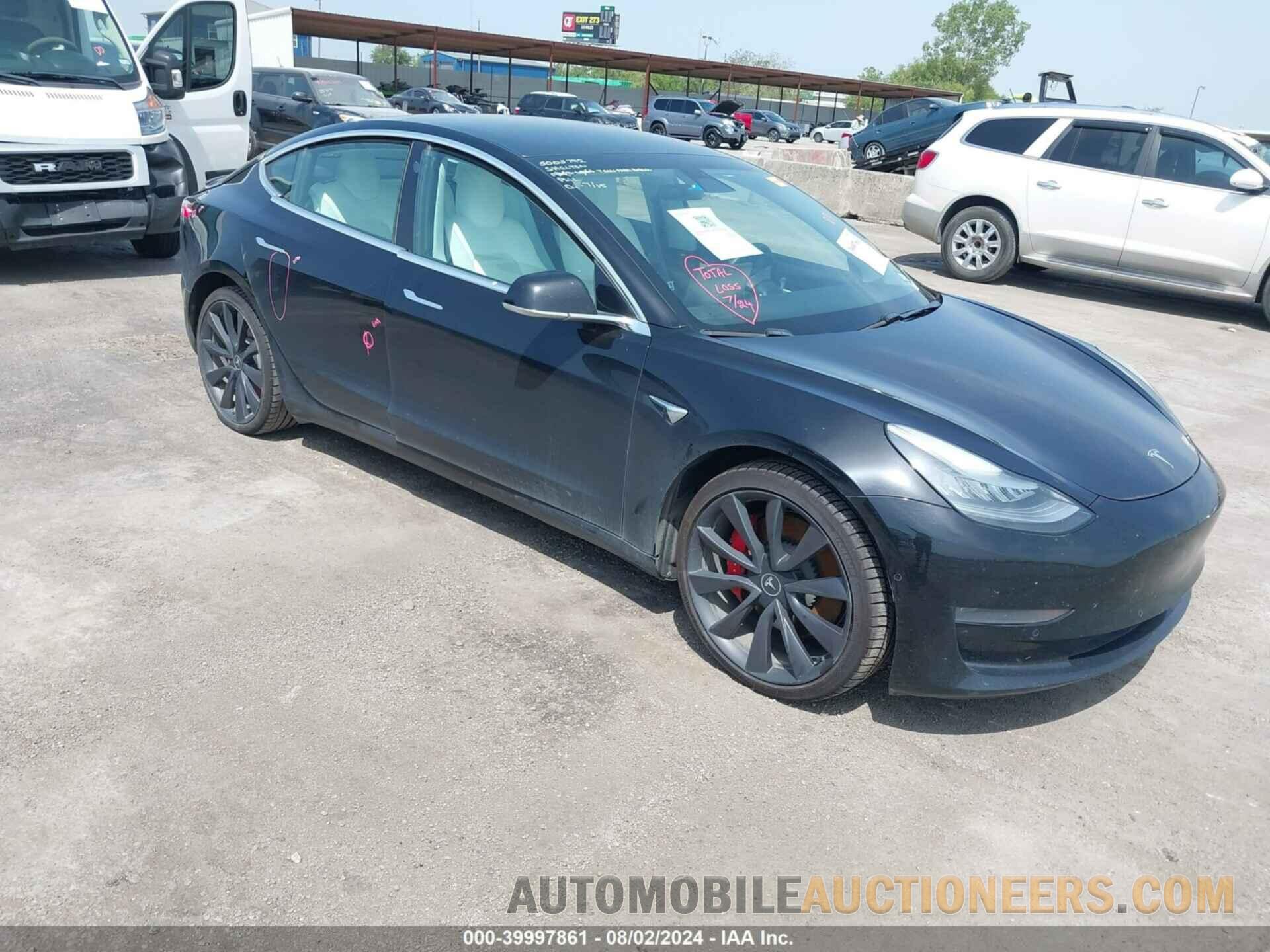 5YJ3E1EC3LF736332 TESLA MODEL 3 2020