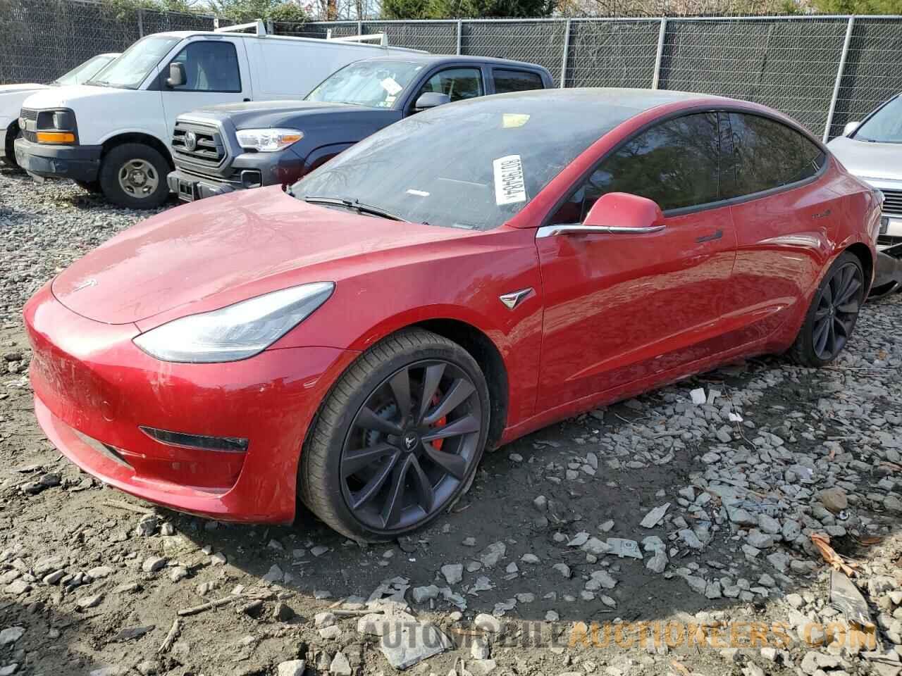 5YJ3E1EC3LF784493 TESLA MODEL 3 2020