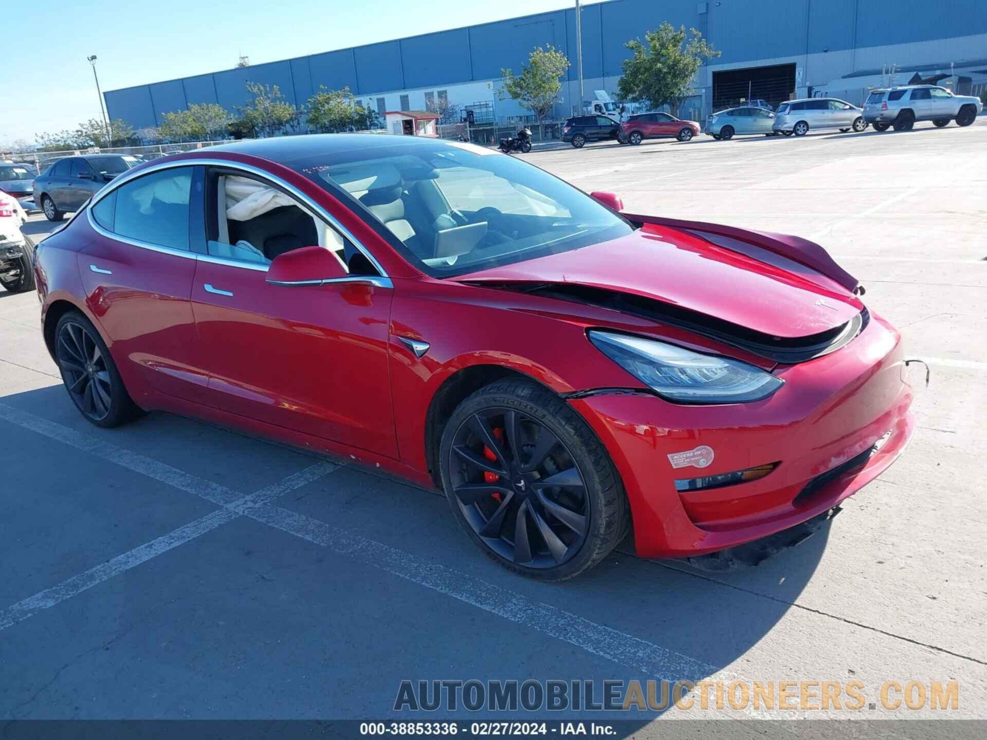 5YJ3E1EC3LF805391 TESLA MODEL 3 2020