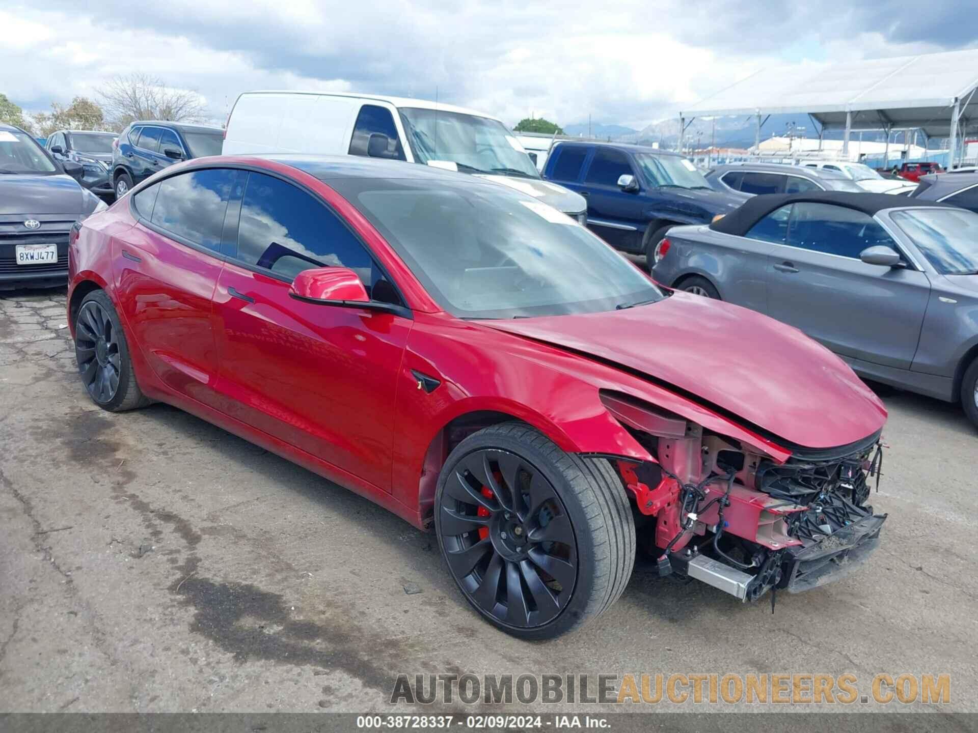 5YJ3E1EC3MF005871 TESLA MODEL 3 2021