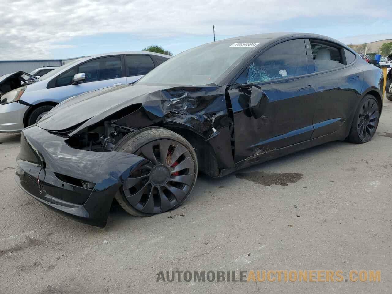 5YJ3E1EC3MF050602 TESLA MODEL 3 2021