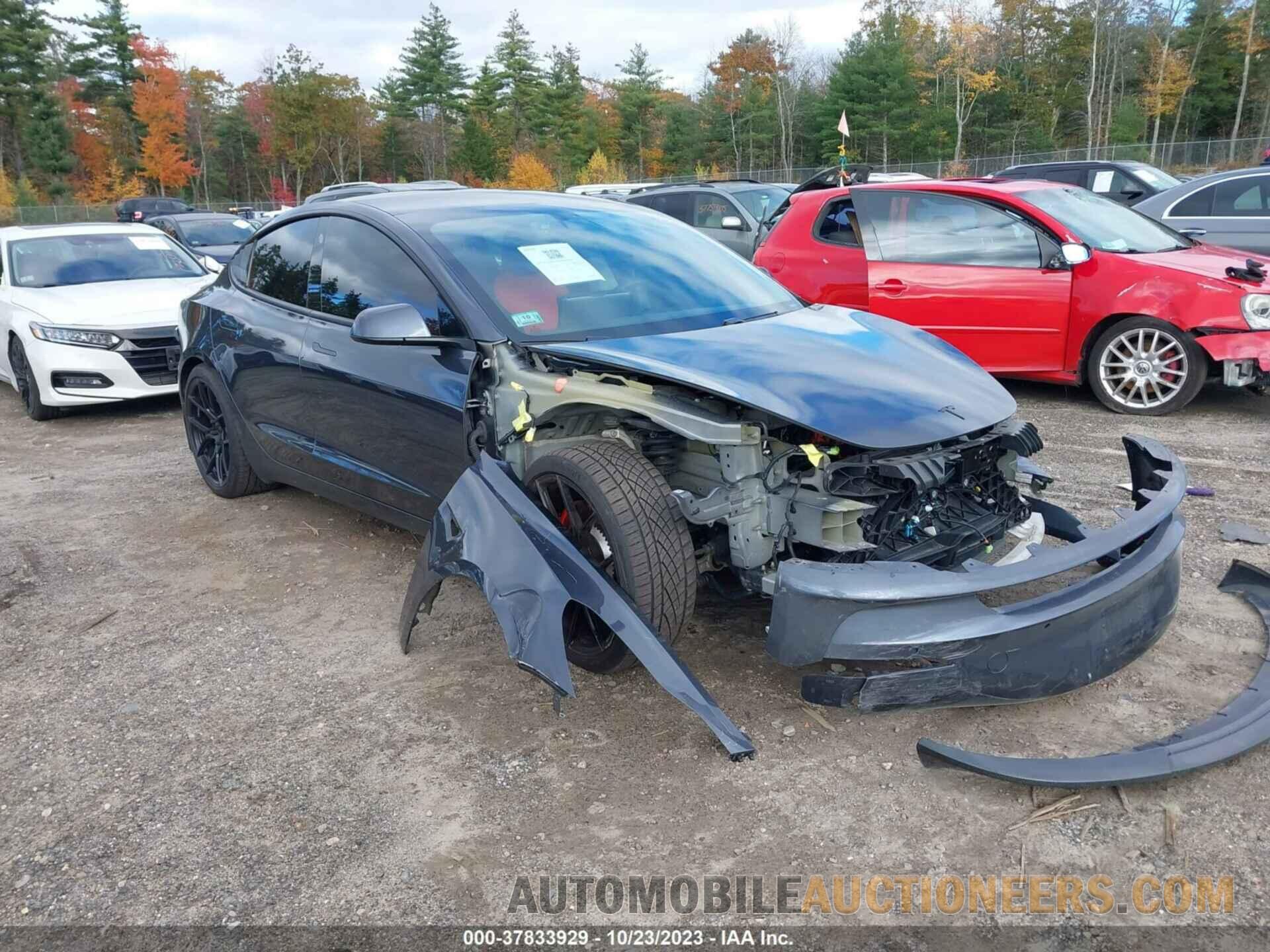 5YJ3E1EC3MF063382 TESLA MODEL 3 2021