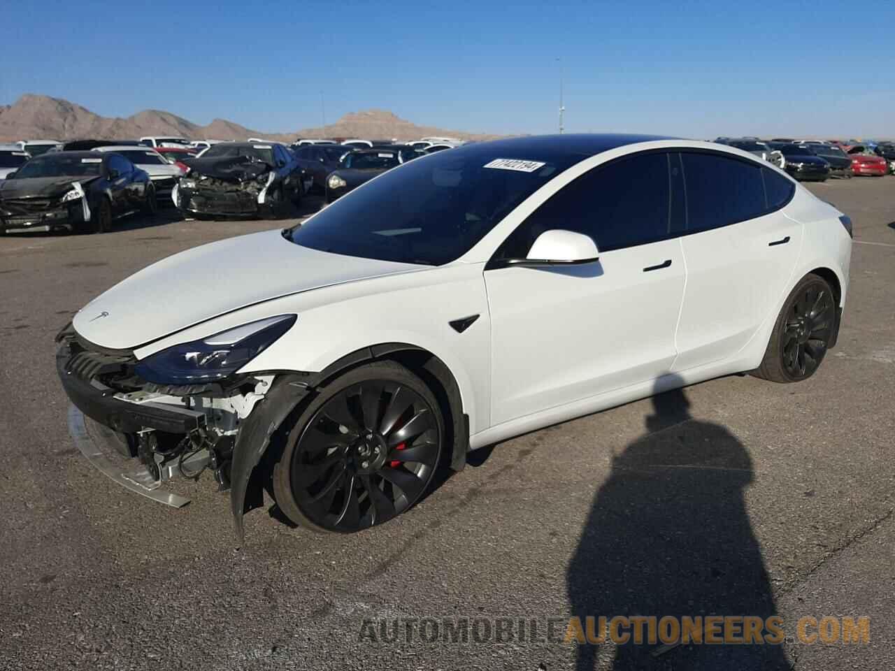 5YJ3E1EC3MF073295 TESLA MODEL 3 2021