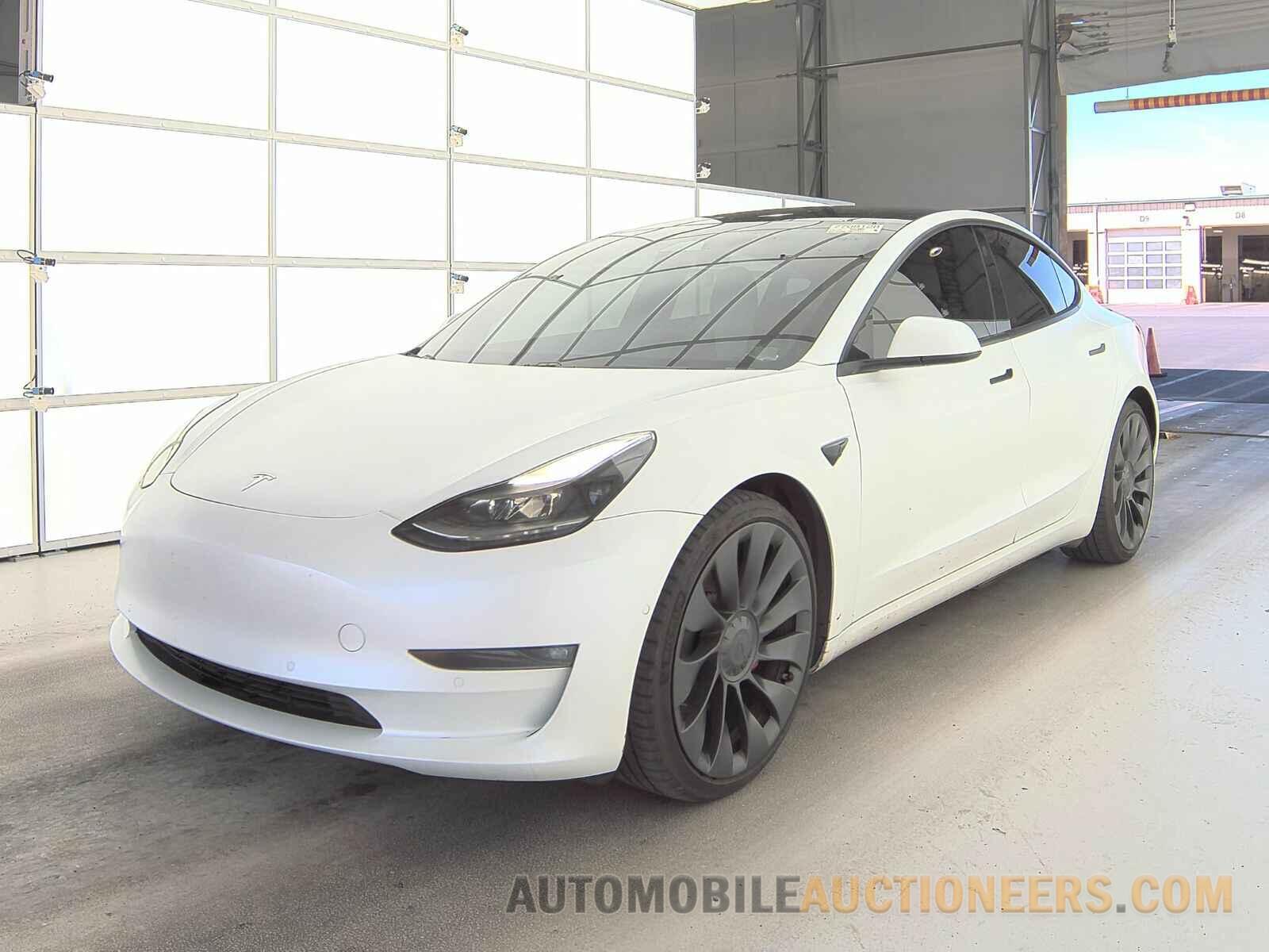 5YJ3E1EC3MF869643 Tesla Model 3 2021