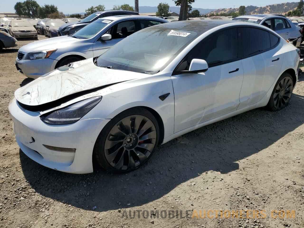 5YJ3E1EC3MF925581 TESLA MODEL 3 2021