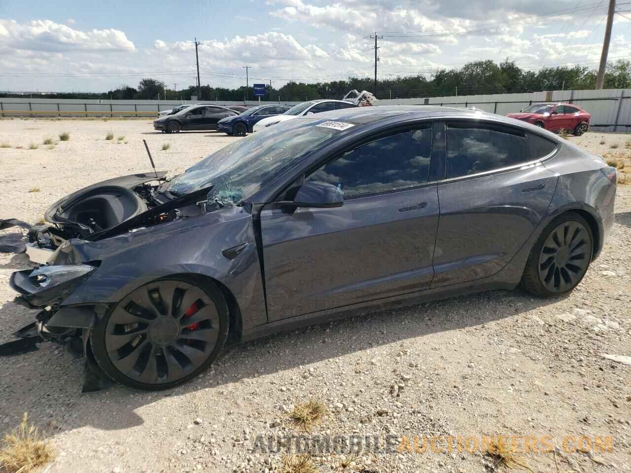 5YJ3E1EC3NF132315 TESLA MODEL 3 2022