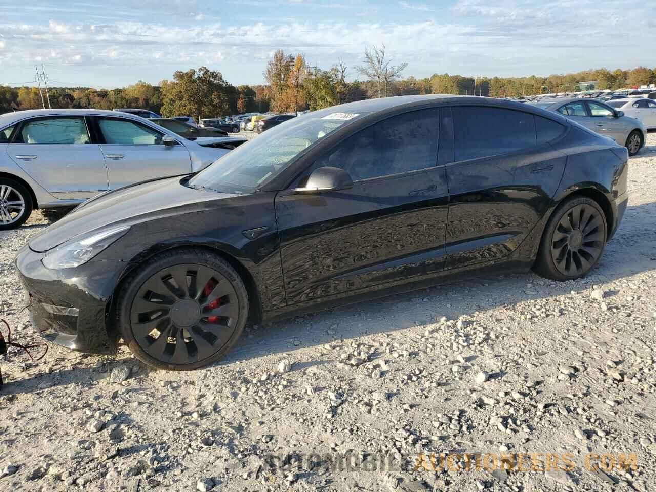 5YJ3E1EC3NF171616 TESLA MODEL 3 2022