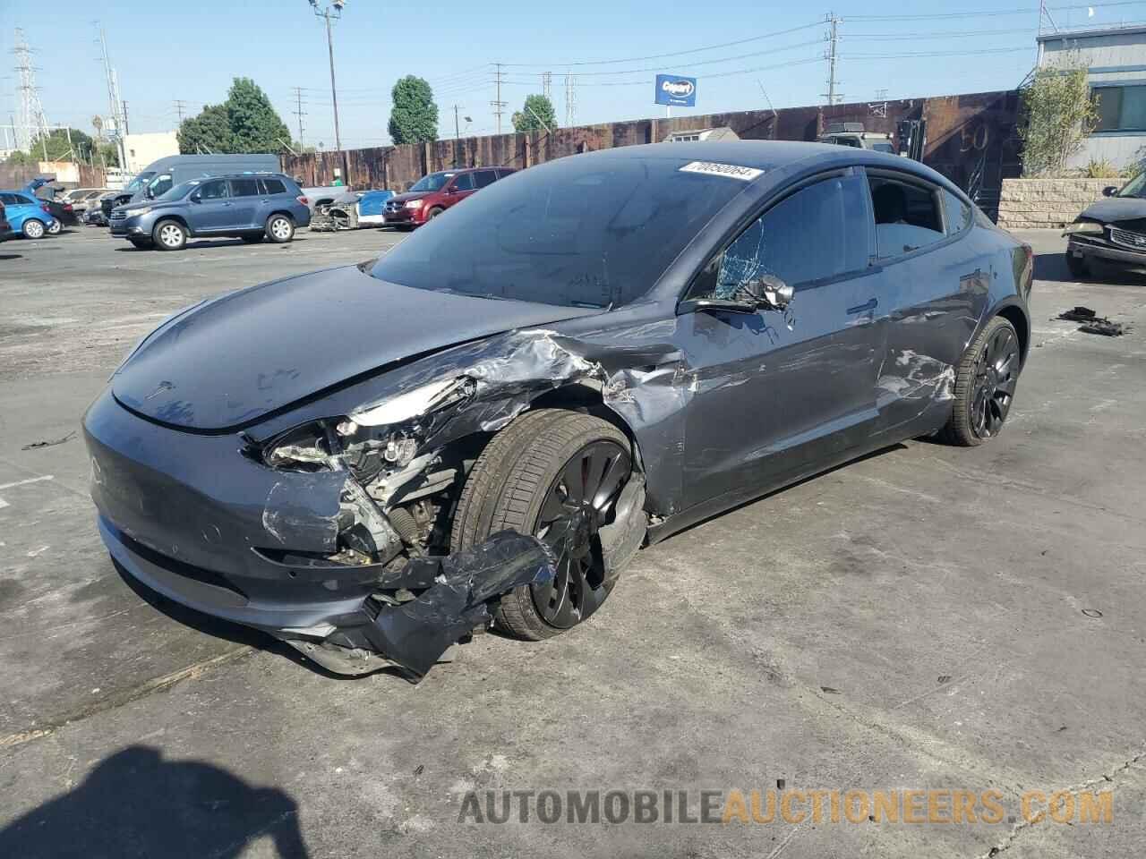 5YJ3E1EC3NF254737 TESLA MODEL 3 2022