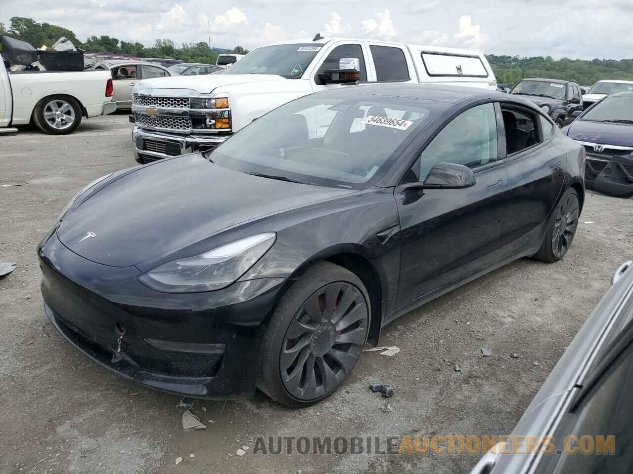 5YJ3E1EC3NF264149 TESLA MODEL 3 2022