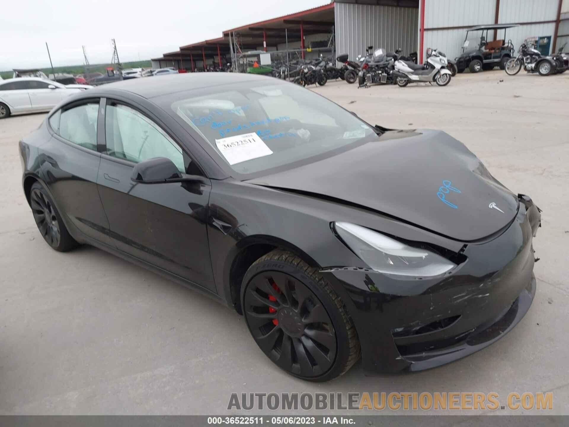 5YJ3E1EC3NF269867 TESLA MODEL 3 2022