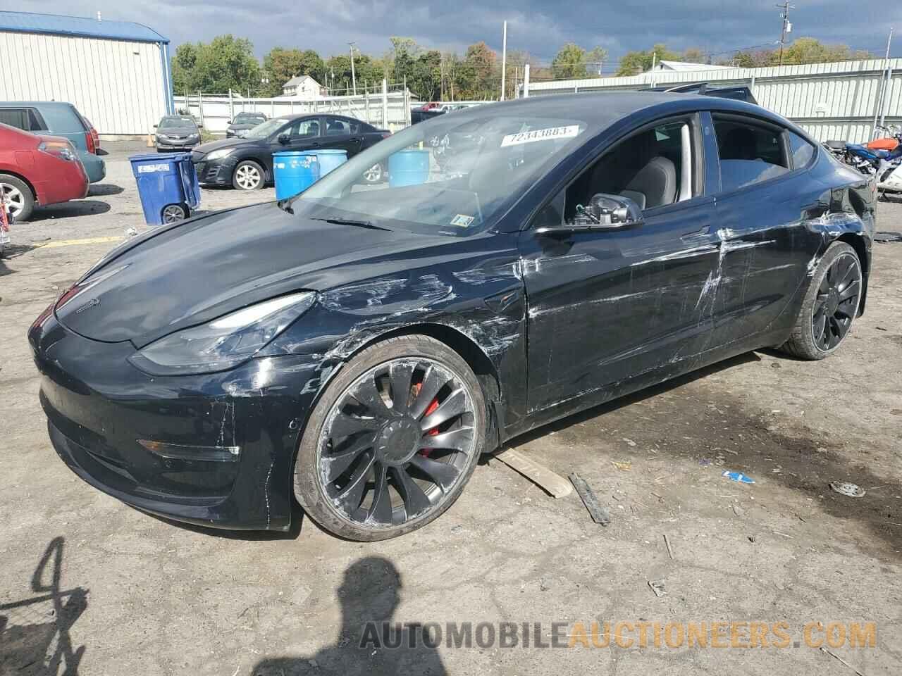 5YJ3E1EC3NF295319 TESLA MODEL 3 2022