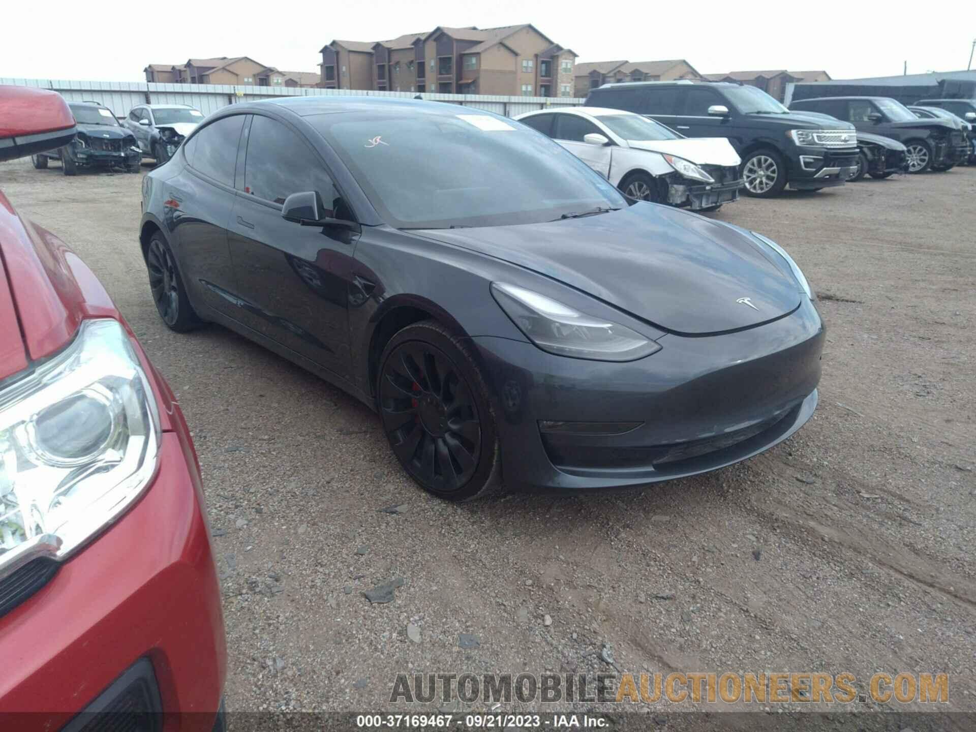 5YJ3E1EC3NF329985 TESLA MODEL 3 2022