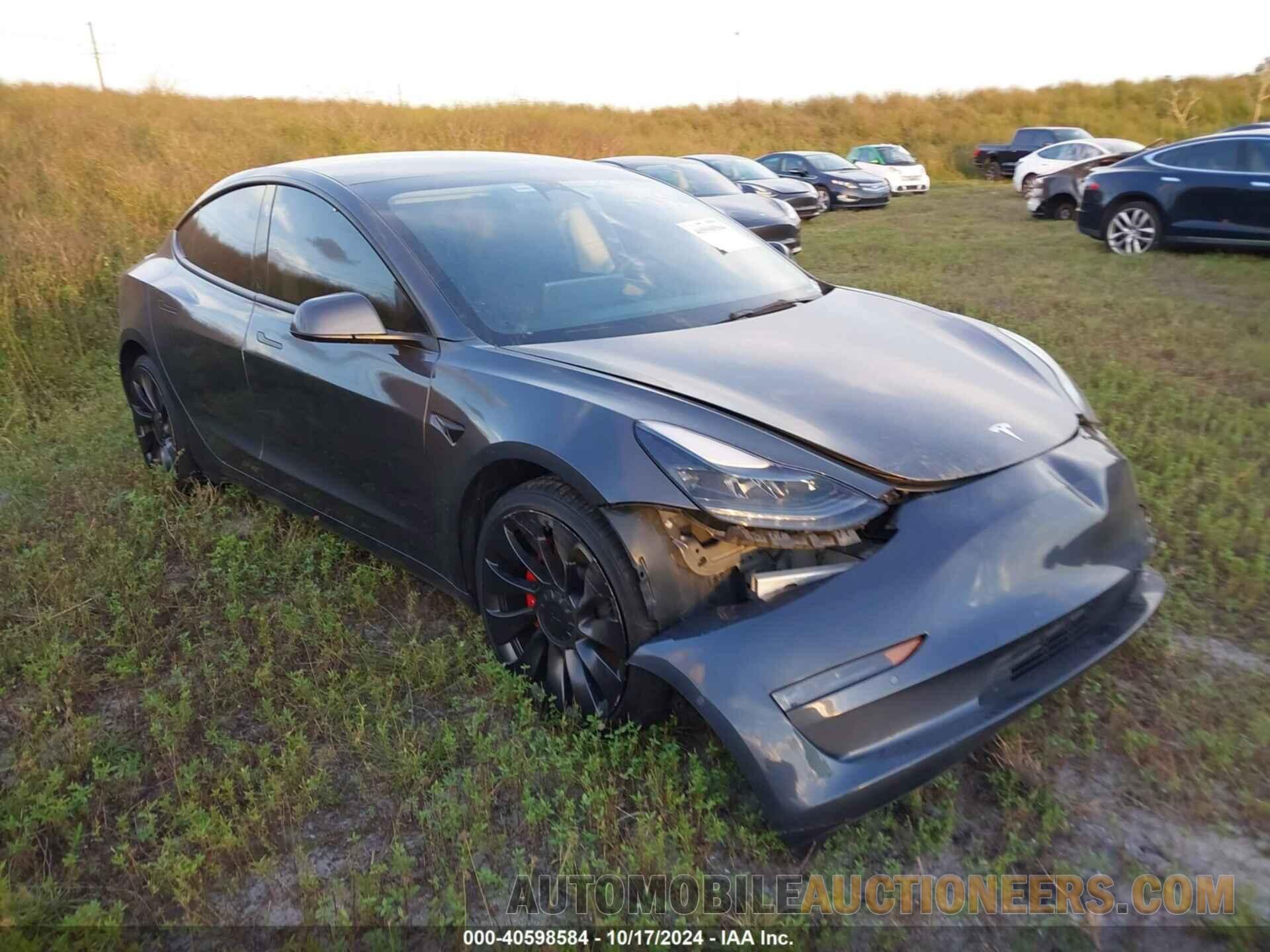 5YJ3E1EC3NF346737 TESLA MODEL 3 2022