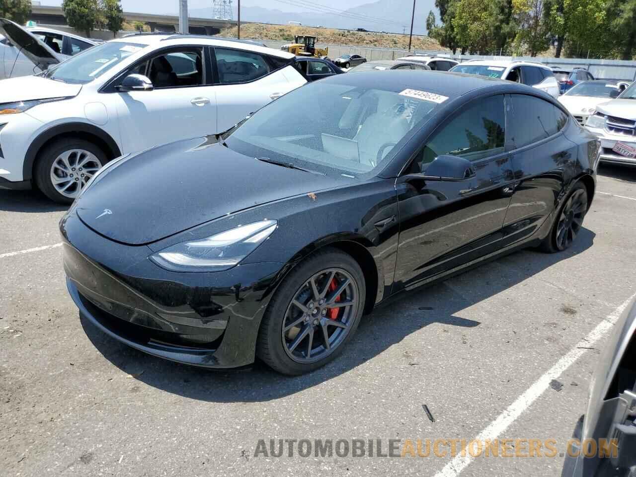 5YJ3E1EC3NF363831 TESLA MODEL 3 2022