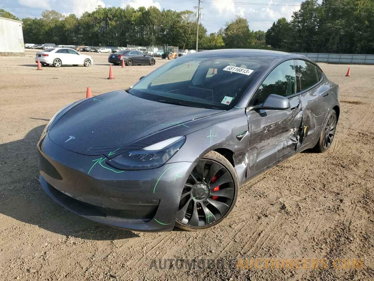 5YJ3E1EC3PF421021 TESLA MODEL 3 2023