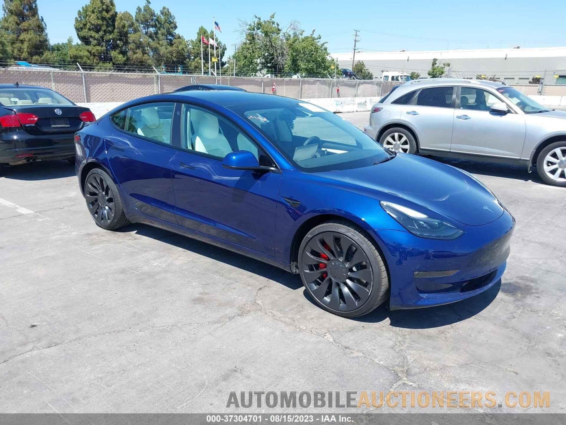 5YJ3E1EC3PF551512 TESLA MODEL 3 2023