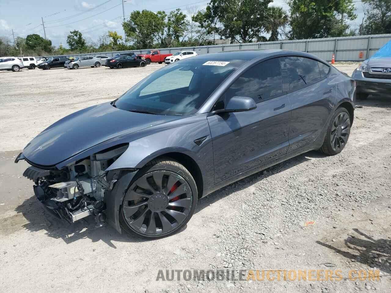 5YJ3E1EC3PF708052 TESLA MODEL 3 2023