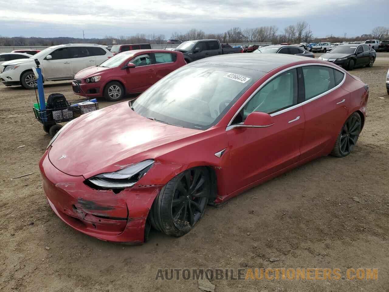 5YJ3E1EC4LF624543 TESLA MODEL 3 2020