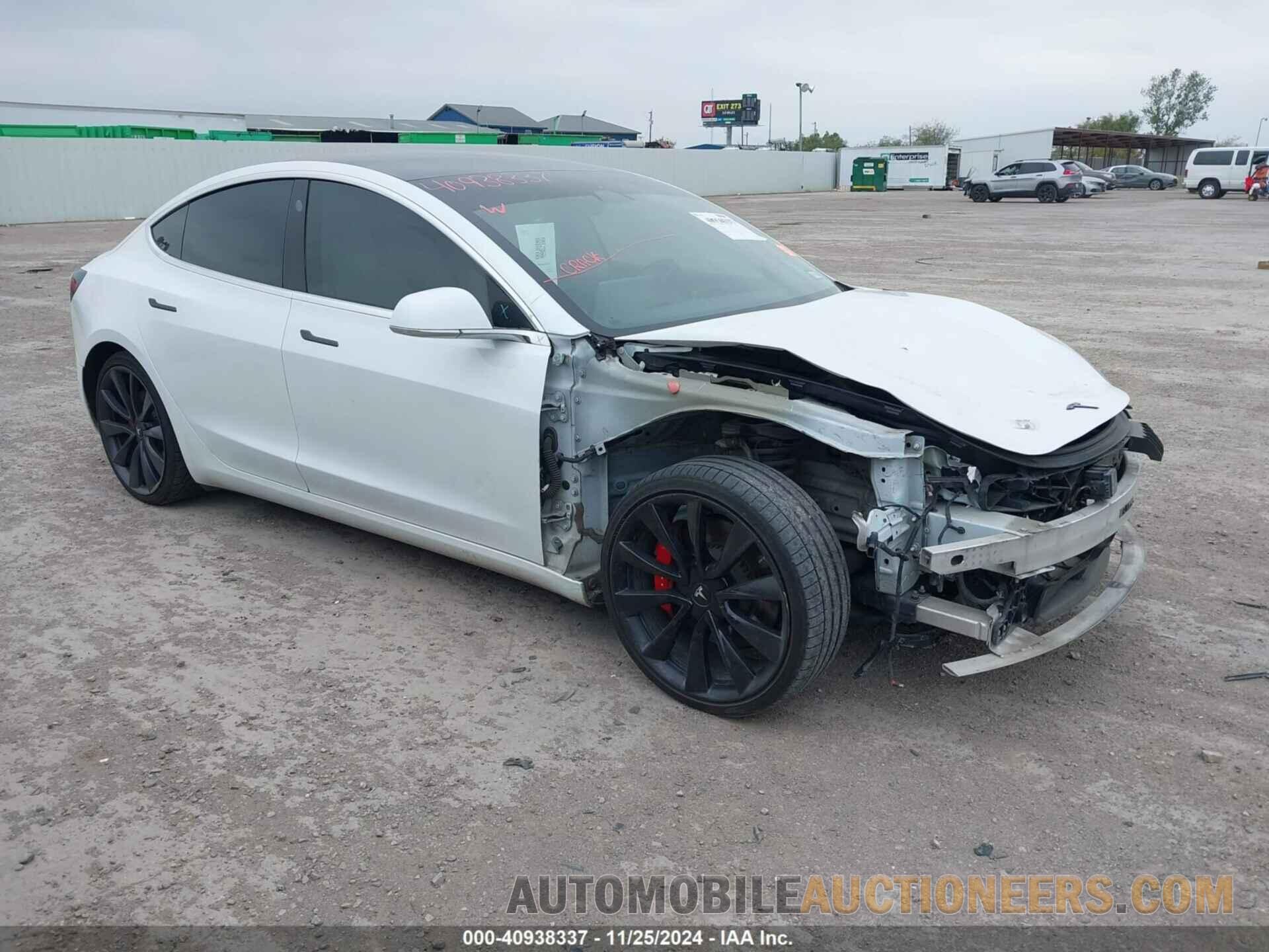 5YJ3E1EC4LF736405 TESLA MODEL 3 2020