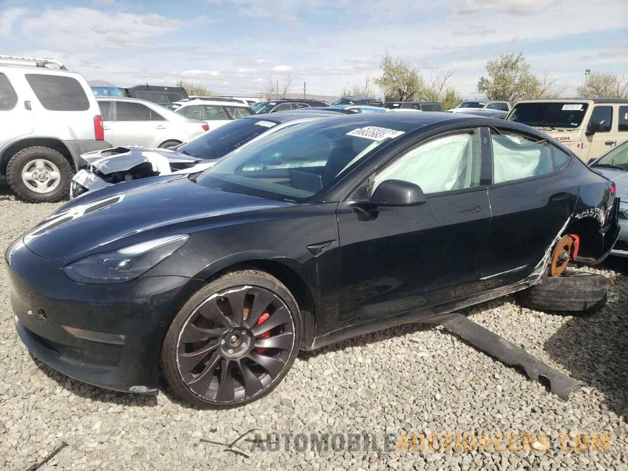 5YJ3E1EC4MF001604 TESLA MODEL 3 2021