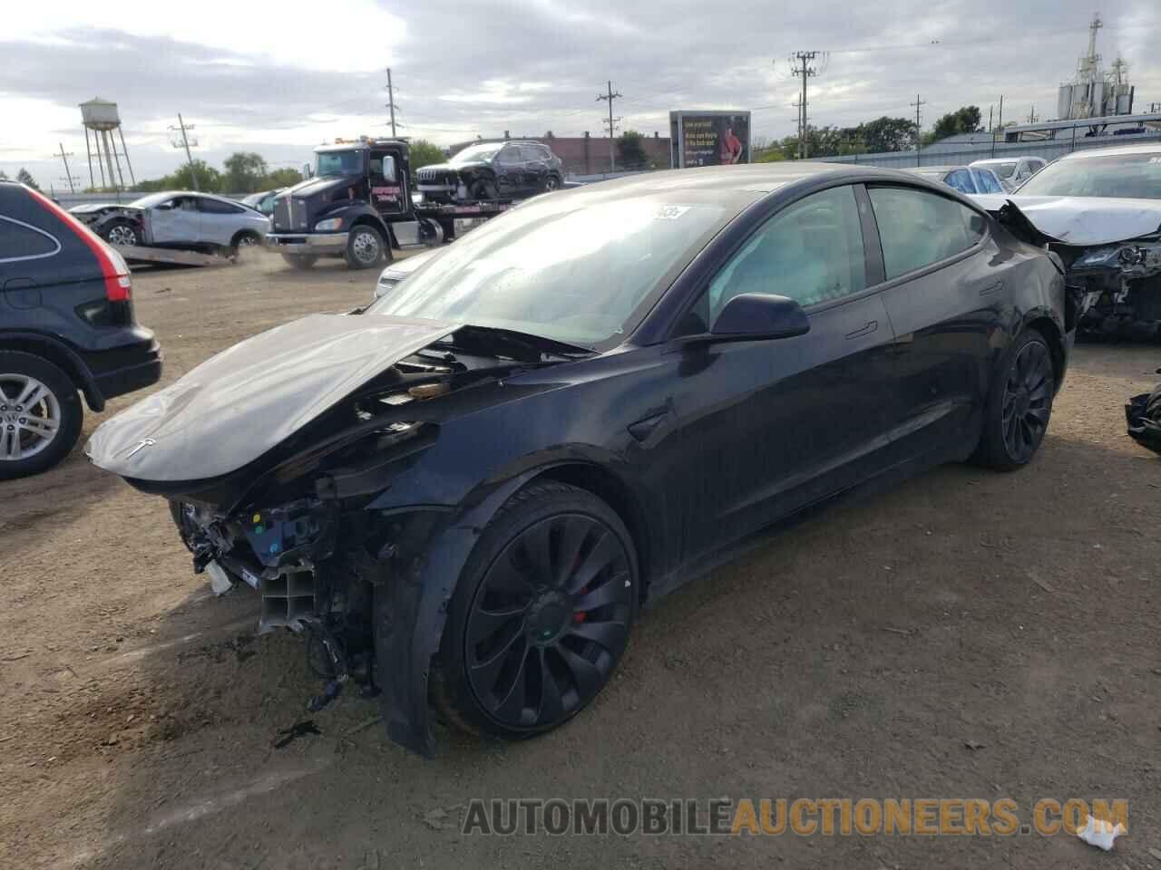 5YJ3E1EC4MF095998 TESLA MODEL 3 2021