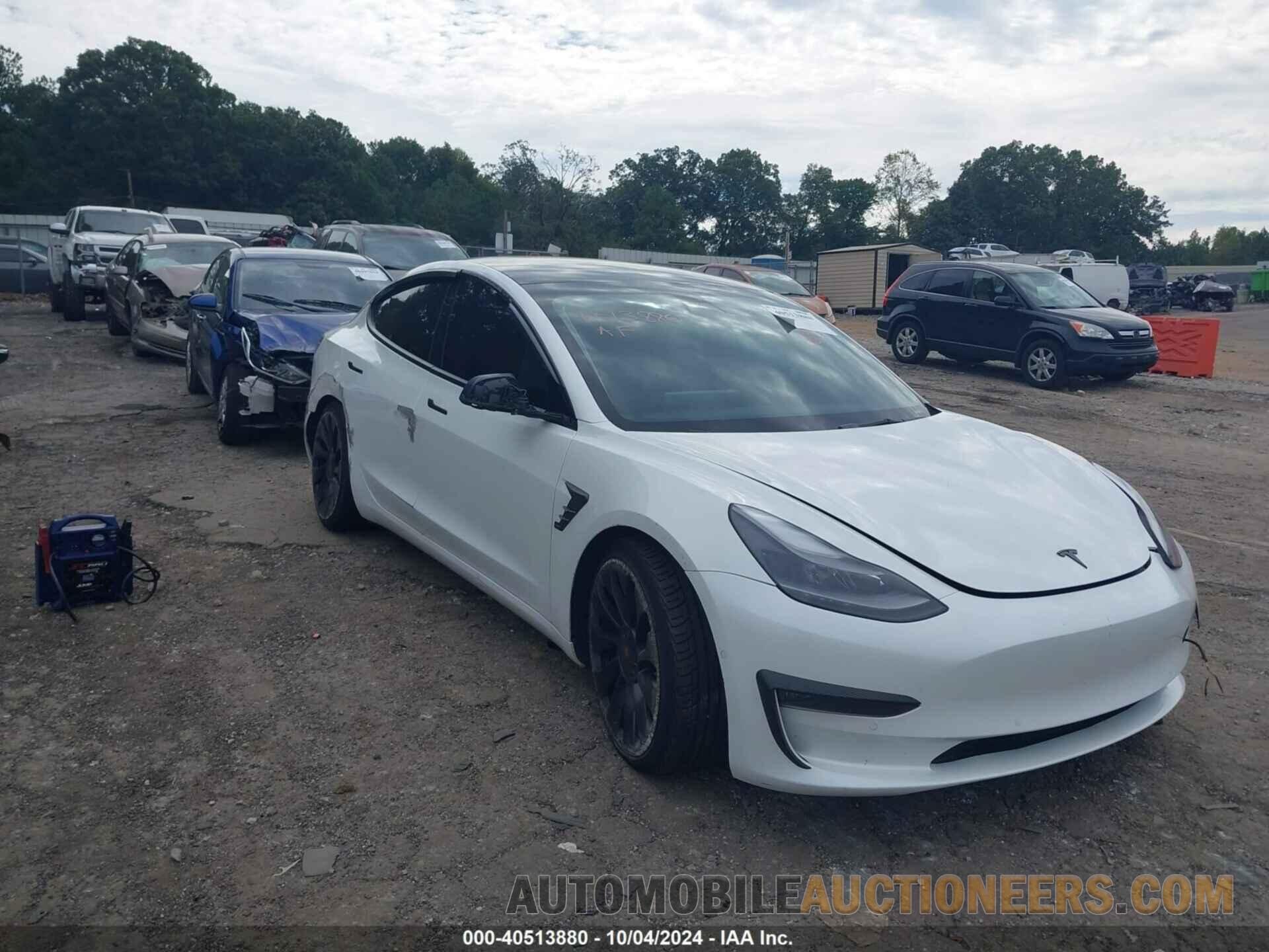 5YJ3E1EC4MF097329 TESLA MODEL 3 2021