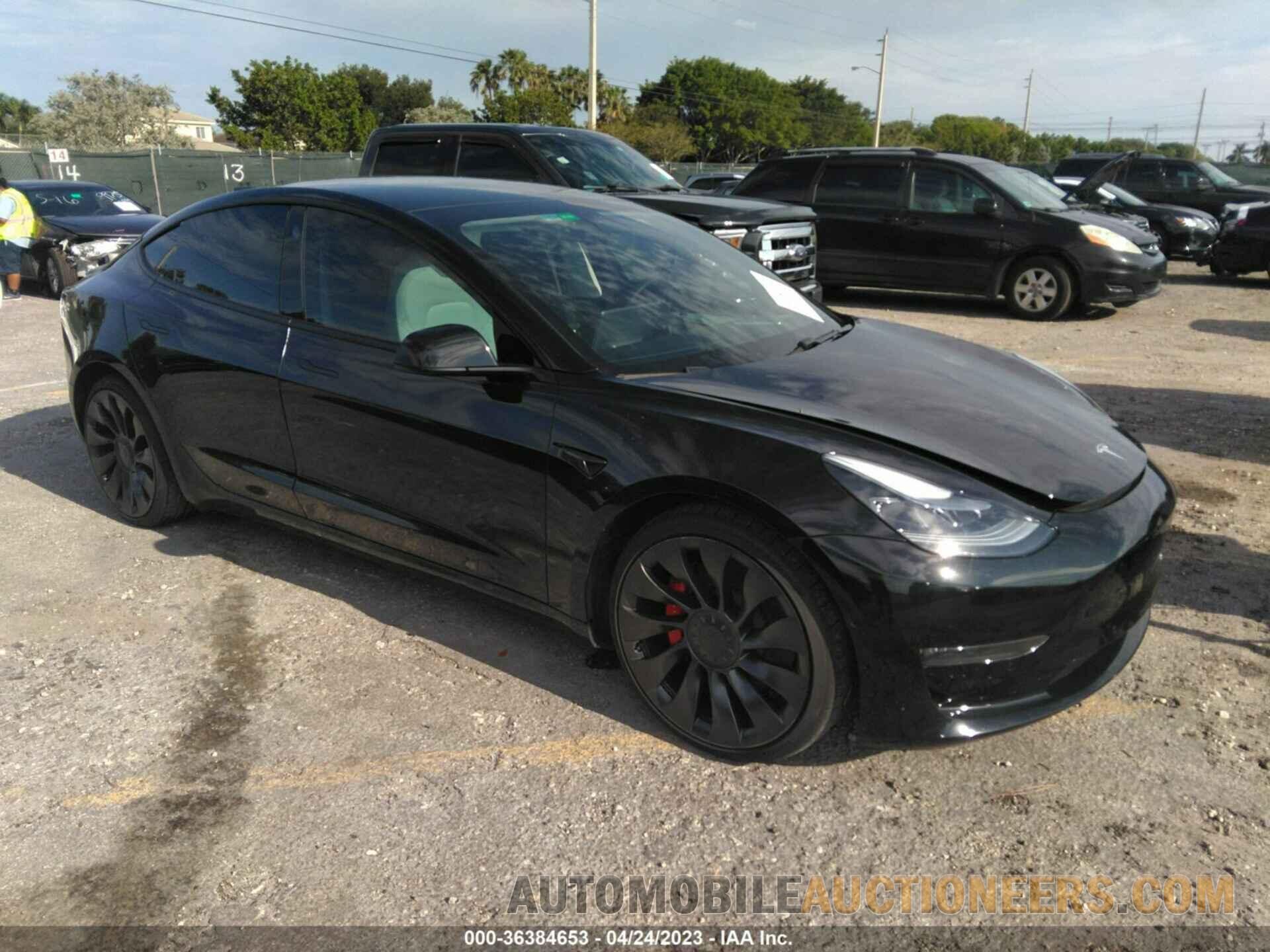 5YJ3E1EC4MF995560 TESLA MODEL 3 2021