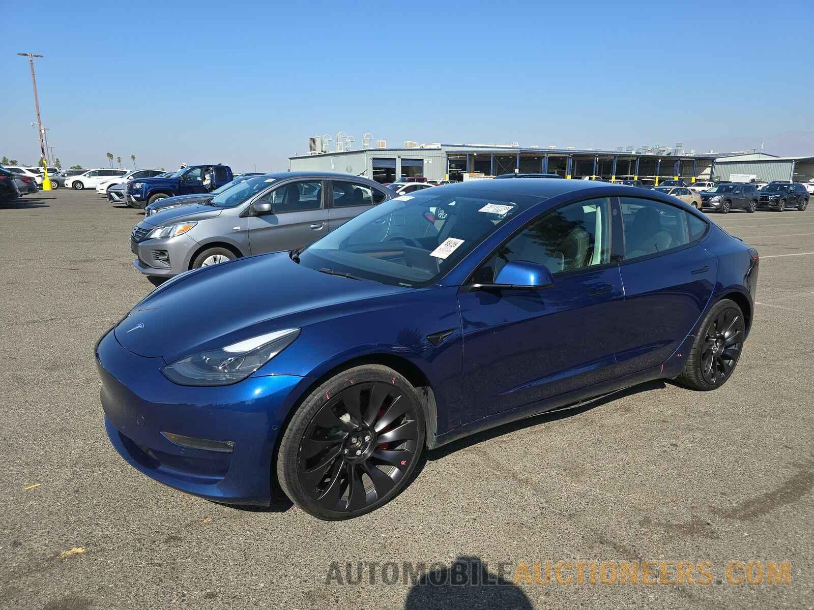 5YJ3E1EC4NF120187 Tesla Model 3 2022