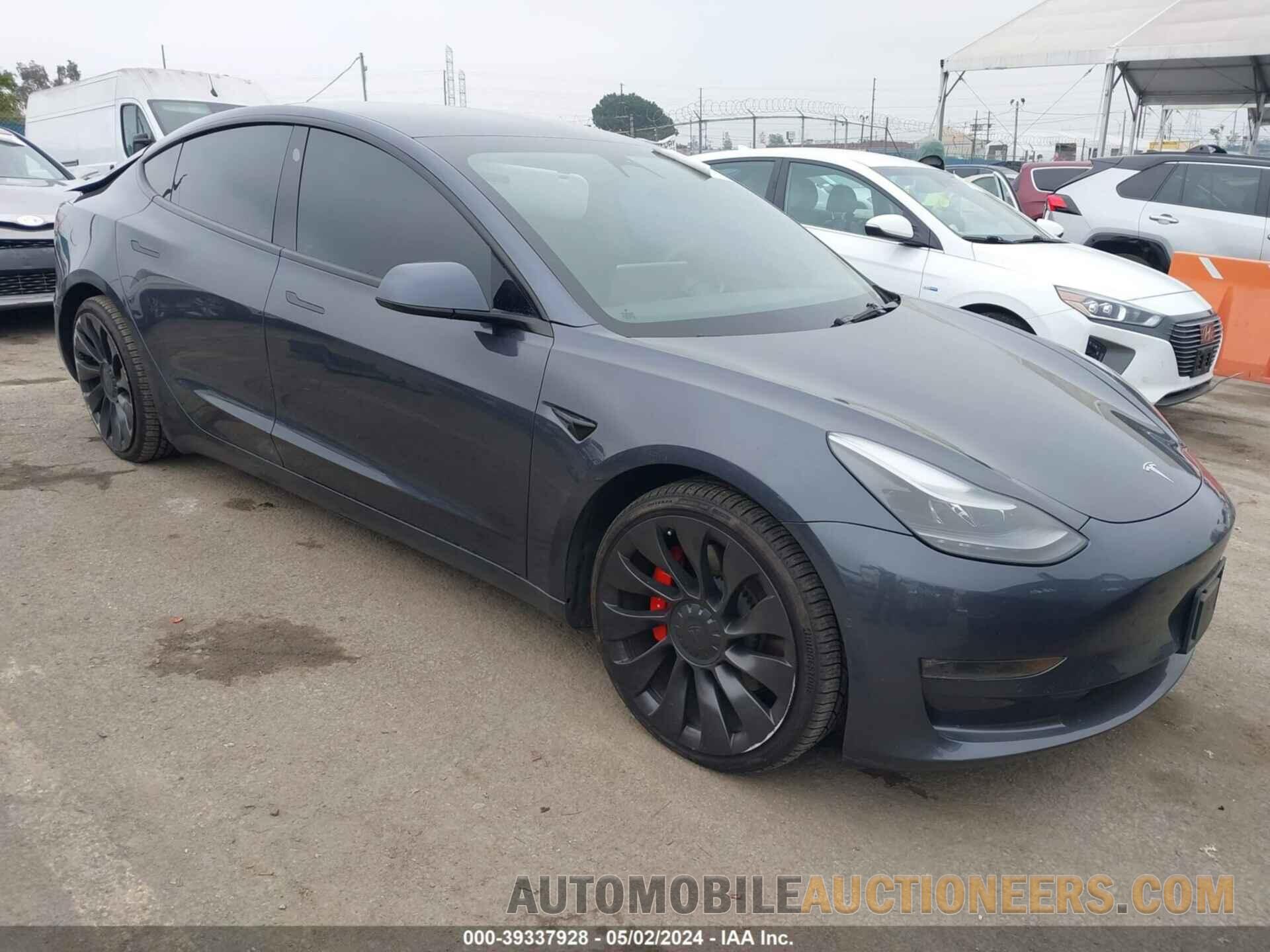 5YJ3E1EC4NF180891 TESLA MODEL 3 2022