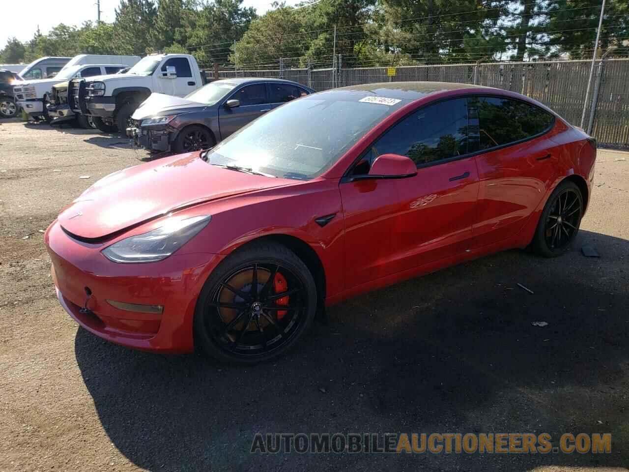 5YJ3E1EC4NF203862 TESLA MODEL 3 2022