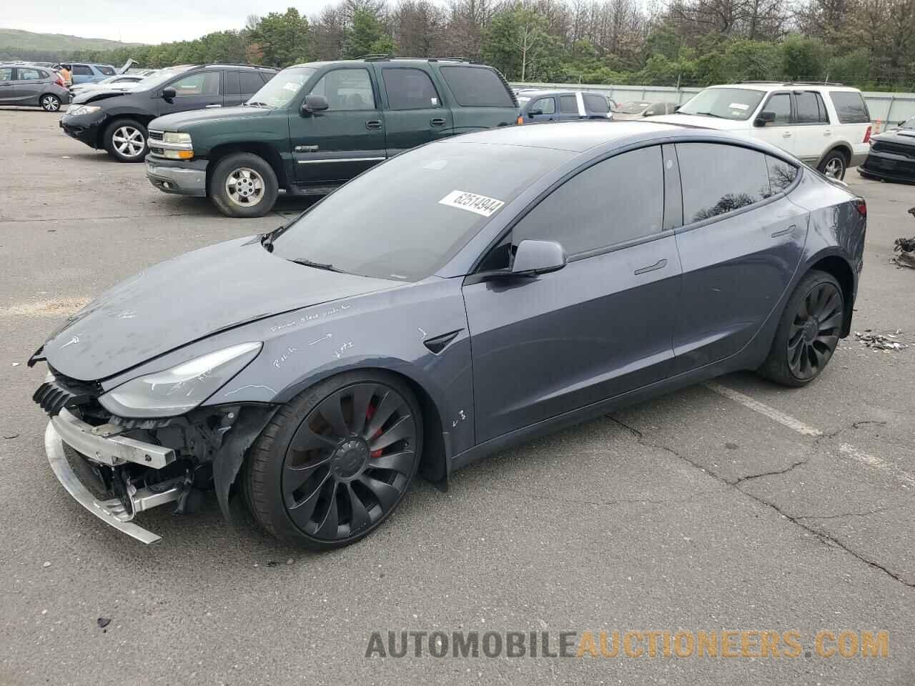 5YJ3E1EC4NF259008 TESLA MODEL 3 2022