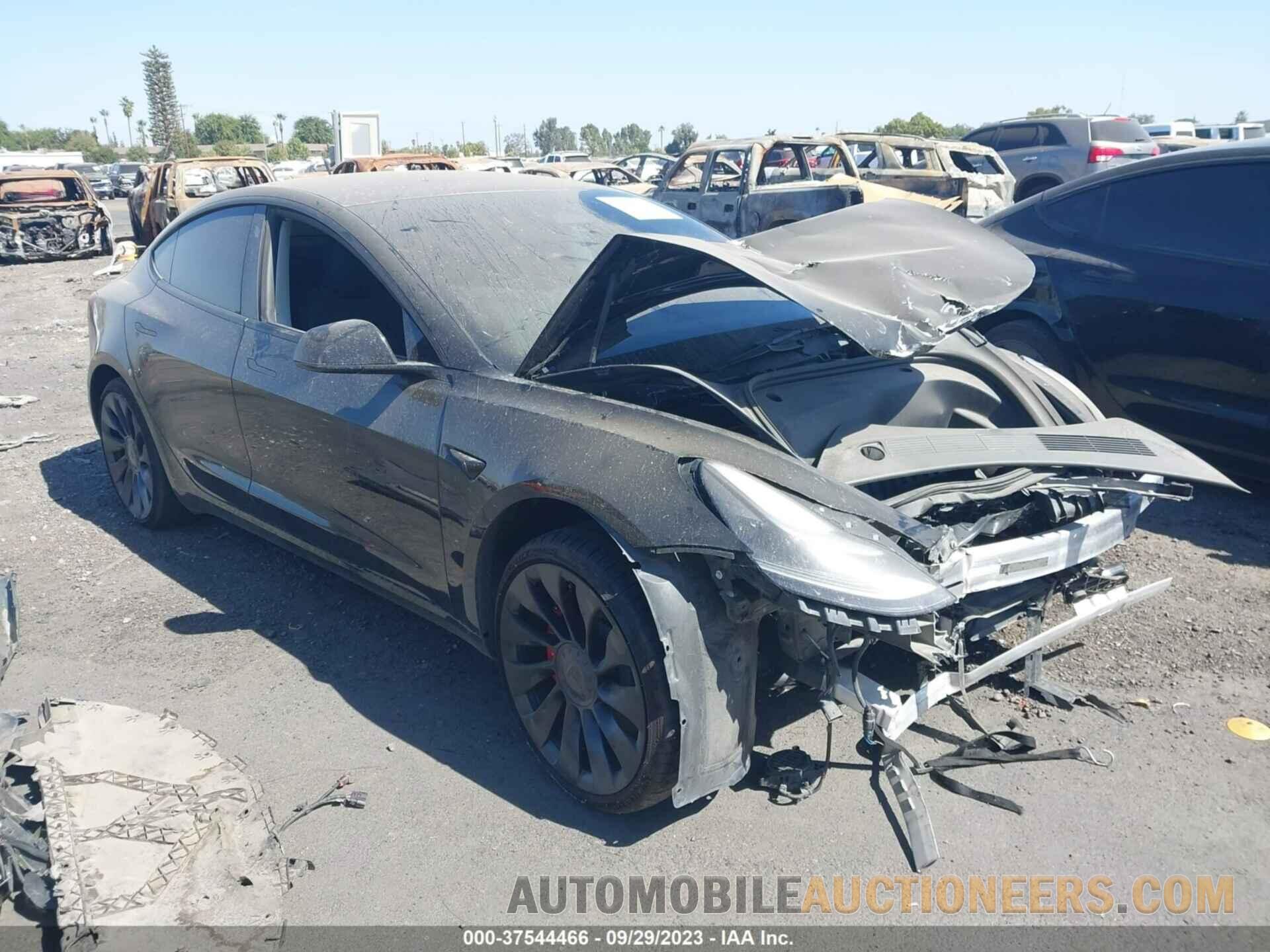 5YJ3E1EC4NF264807 TESLA MODEL 3 2022