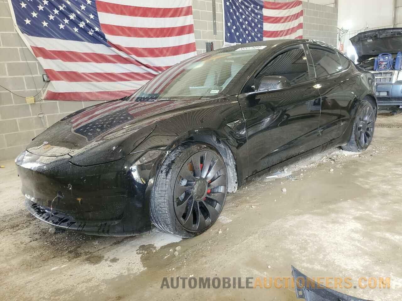 5YJ3E1EC4NF326626 TESLA MODEL 3 2022