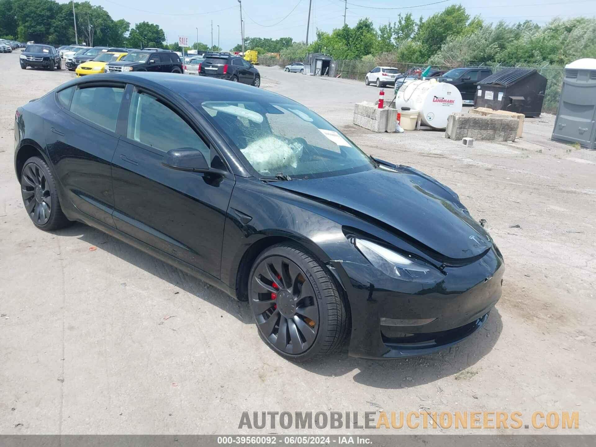 5YJ3E1EC4PF549140 TESLA MODEL 3 2023