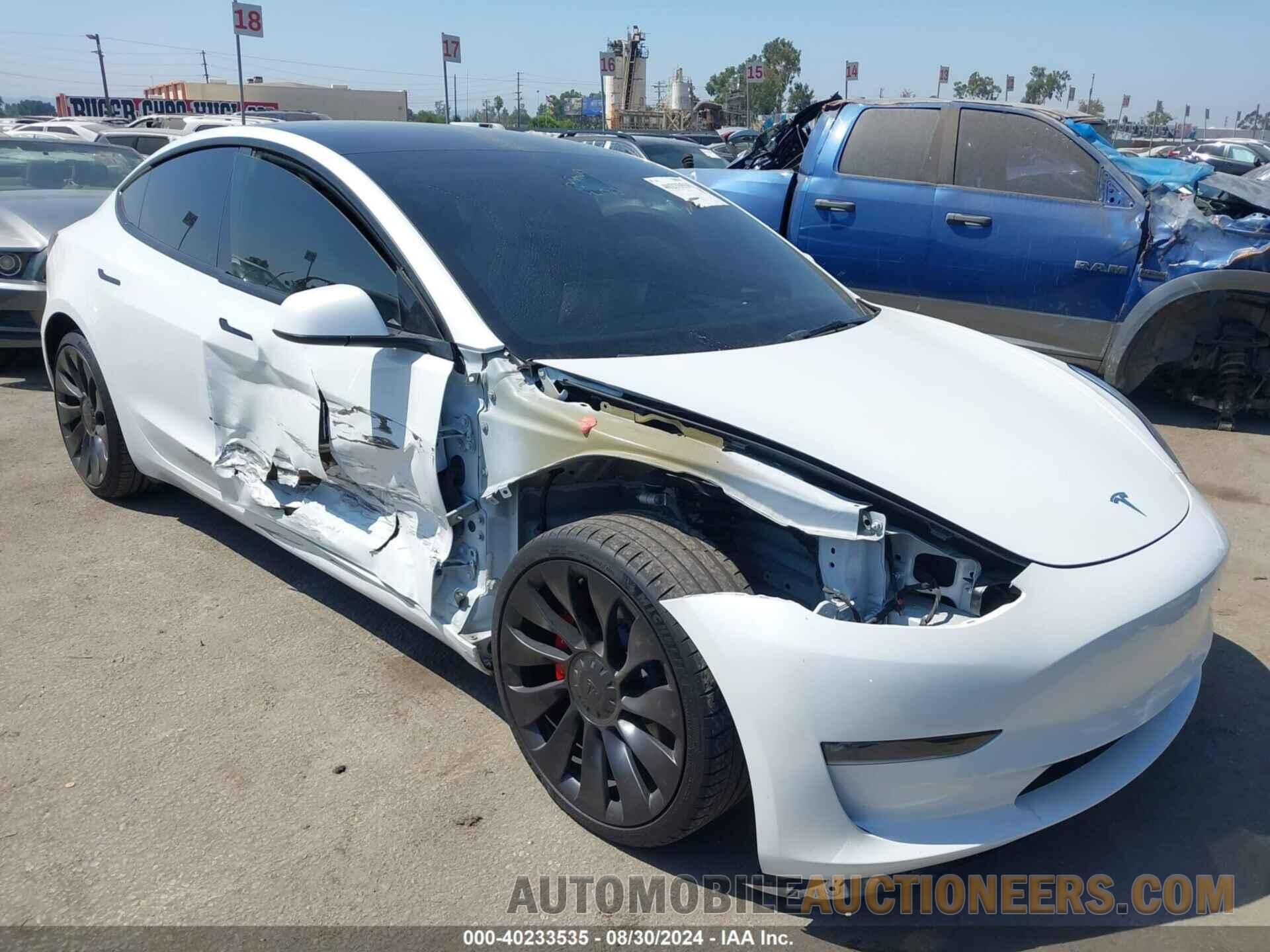 5YJ3E1EC4PF599469 TESLA MODEL 3 2023