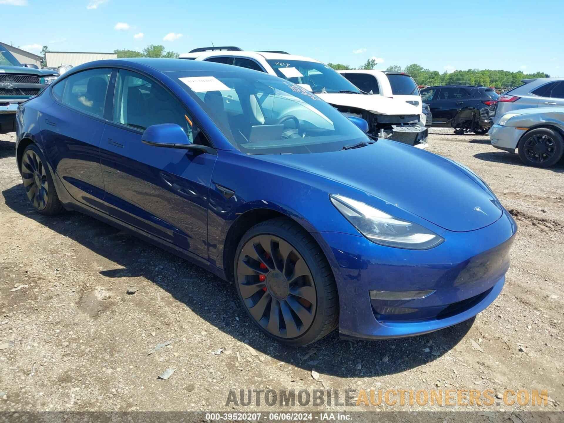 5YJ3E1EC4PF696929 TESLA MODEL 3 2023