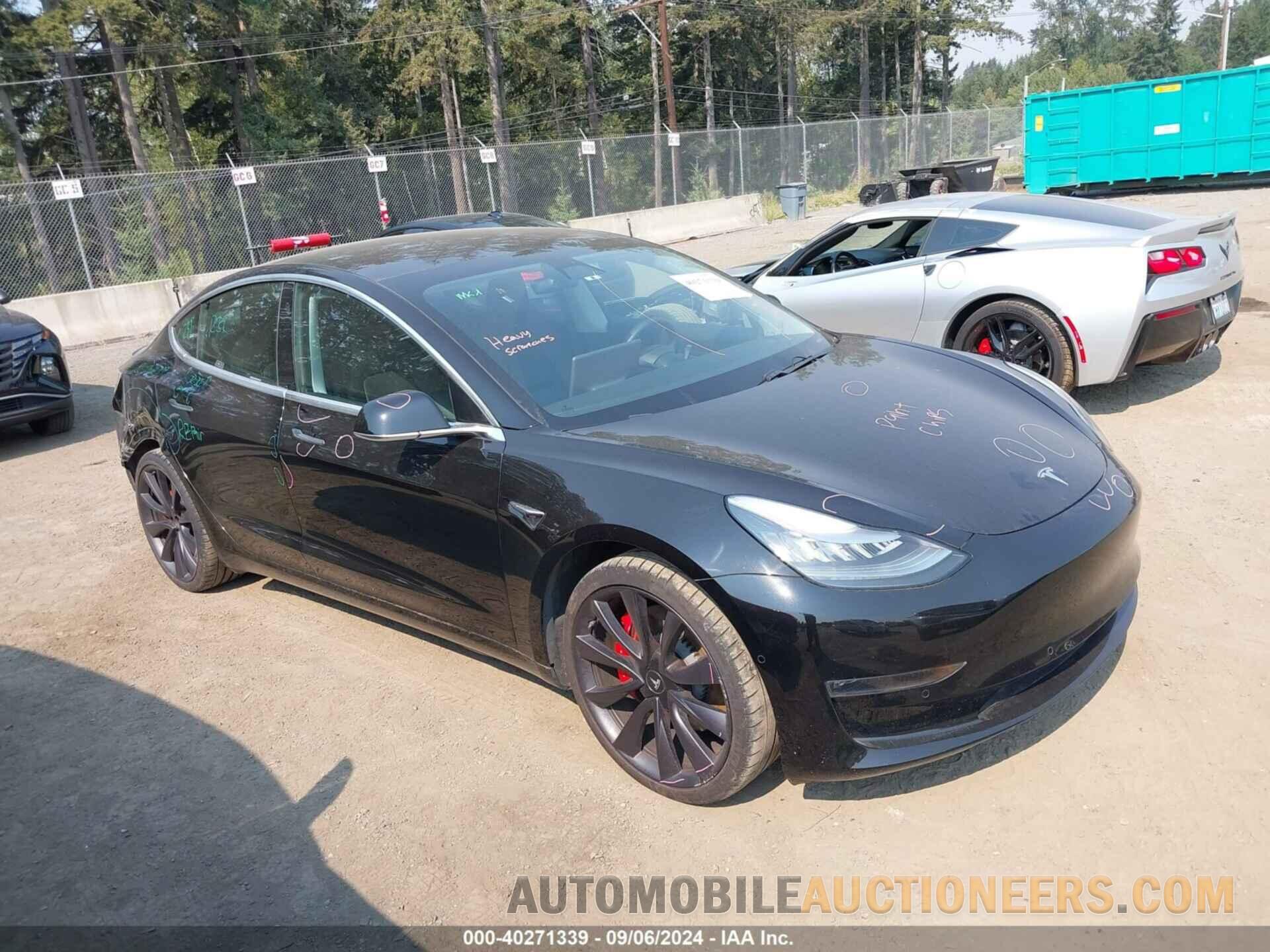 5YJ3E1EC5LF623501 TESLA MODEL 3 2020